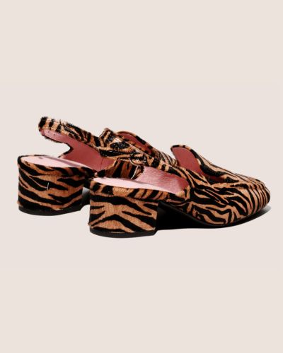 【Loulouseoul】Boggy Slingback AKILA Leather kitten heel slingback shoes | Loulou de Saison
